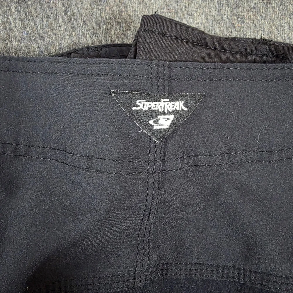 ONeill Superfreak Boardshorts Mens Size 40 Black Hyperfreak Stretch Water Shorts